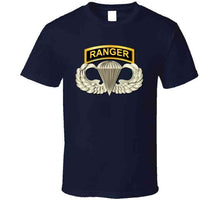 Load image into Gallery viewer, Sof - Airborne Badge - Ranger Tab T Shirt
