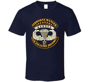 SOF - Airborne Badge - Ranger - 75th Infantry T Shirt