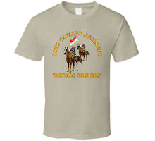 Load image into Gallery viewer, Army - 10th Cavalry Regiment W Cavalrymen - Buffalo Soldiers Classic T Shirt
