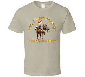 Army - 10th Cavalry Regiment W Cavalrymen - Buffalo Soldiers Classic T Shirt