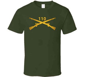 Army - 110th Infantry Regiment - Inf Branch Wo Txt X 300 T Shirt