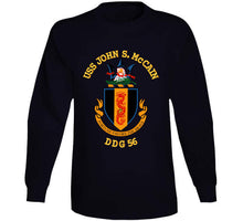 Load image into Gallery viewer, Navy - Uss John S. Mccain (ddg-56) Wo Bakgrd T Shirt
