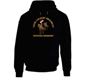 Army - 10th Cavalry Regiment W Cavalrymen - Buffalo Soldiers T Shirt