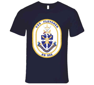 Navy - Uss Fletcher (dd 992) Wo Txt X 300 T Shirt