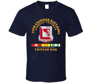 Army - 19th Engineer Battalion - W Vn Svc Classic T Shirt, Crewneck Sweatshirt, Hoodie, Long Sleeve, Mug