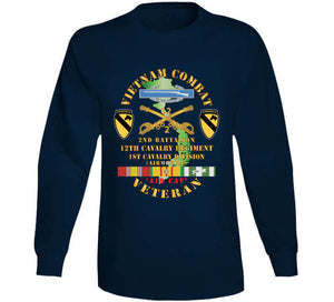 Army - Vietnam Combat Cavalry Veteran W 2nd Bn 12th Cav Regt  W Cib - 1st Cav Div X 300 Classic T Shirt, Crewneck Sweatshirt, Hoodie, Long Sleeve, Mug