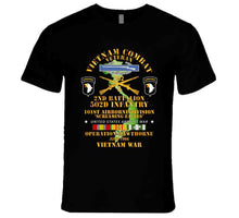 Load image into Gallery viewer, Army - 2nd Bn 502nd Infantry - 101st Abn - Operation Hawthorne W Vn Svc T Shirt
