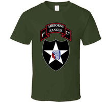 Load image into Gallery viewer, 1st Ranger Infantry Company - 2nd Id Ssi X 300 T Shirt
