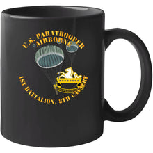 Load image into Gallery viewer, Army - Us Paratrooper - 1st Battalion 8th Cavalry Long Sleeve T Shirt
