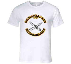 Navy - Rate - Lithographer T Shirt