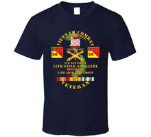 Load image into Gallery viewer, Army - Vietnam Combat Vet - 6th Bn 15th Artillery - 54th Artillery Group W105mm T Shirt
