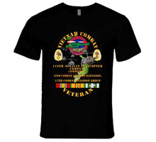 Load image into Gallery viewer, Army - Vietnam Combat Vet - 119th Ahc - 52nd Cab - 17th Combat Aviation Group - Big Helo Vn  Svc X 300 T Shirt
