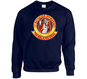 Usmc - 1st Bn 9th Marines Wo Txt Hoodie