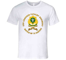 Load image into Gallery viewer, Army - 2nd Armored Cavalry Regiment Dui - Battle Of 73 Easting T-shirt
