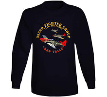 Load image into Gallery viewer, Army - Aac - 332nd Fighter Group - 12th Af - Red Tails T Shirt
