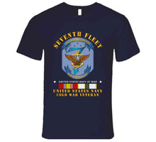 Load image into Gallery viewer, Navy - Seventh Fleet W Cold Svc X 300 T Shirt
