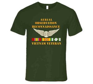 Army - Aerial Observation Recon Specialist - Vietnam Vet W Vn Svc T Shirt