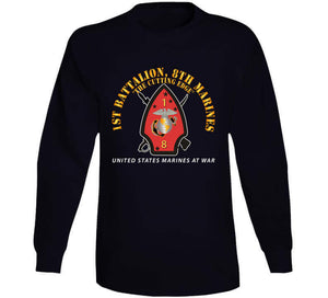 Usmc - 1st Bn, 8th Marines - The Cutting Edge - Marines At War X 300 T Shirt