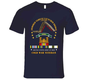 Armoured Vehicle Launcher Bridge (avlb)  - Launching - W  Koreatab - Cold War Vet X 300 T Shirt