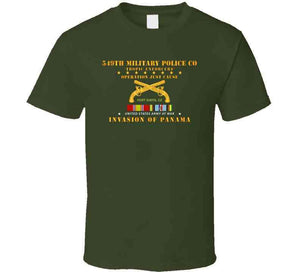 Just Cause - 549th Military Police Co - Ft Davis, Cz W Svc Ribbons  T Shirt