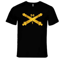 Load image into Gallery viewer, Army - 1st Bn, 94th Field Artillery Regiment - Arty Br Wo Txt Long Sleeve T Shirt
