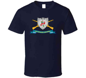 Army - 5th Infantry Regiment - Dui W Br - Ribbon X 300 T Shirt