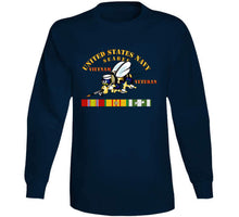 Load image into Gallery viewer, Navy - Seabee - Vietnam Veteran - Step Vn Vet T Shirt
