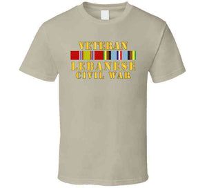 Usmc - Veteran Lebanese Civil War W  Exp Svc T Shirt