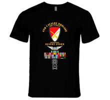 Load image into Gallery viewer, Army - 6th Cavalry Brigade - Desert Storm with Armed Forces Expeditionary Medal Ribbon with Arrow T Shirt, Premium and Hoodie
