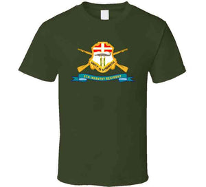Army - 6th Infantry Regiment - Dui W Br - Ribbon X 300 T Shirt