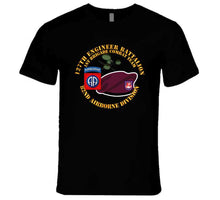 Load image into Gallery viewer, Army - 127th Engineer Battalion, 1st Brigade Combat Team, 82nd Airborne Division, Beret, Mass Tac, Maroon - T Shirt, Premium and Hoodie
