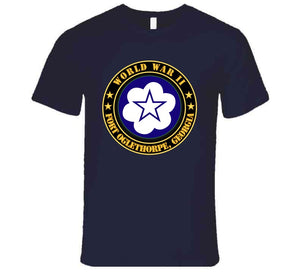 Army - Fort Oglethorpe, Georgia - Army Training Center - Wwii T Shirt