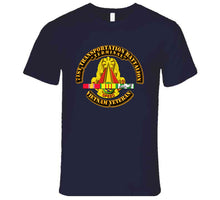 Load image into Gallery viewer, 71st Transportation Battalion w SVC Ribbon T Shirt
