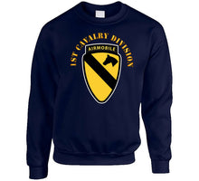 Load image into Gallery viewer, Army - 1st Cavalry Division SSI w Airmobile Tab T Shirt
