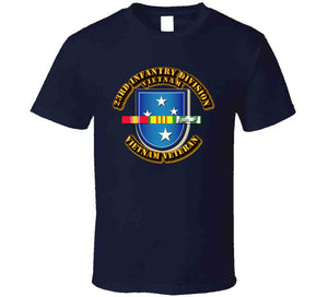 23rd Infantry Division w SVC Ribbons T Shirt