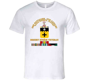 Army - 3rd Bn, 5th Cavalry - Desert Storm Veteran T Shirt