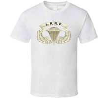 Load image into Gallery viewer, Army - Lrrp - Basic Airborne Badge W Lrrp Tab X 300 T Shirt
