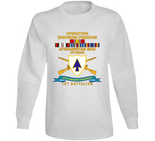 Load image into Gallery viewer, Army - 26th Infantry Regiment - Dui W Br - Ribbon - Top - 1st Bn W Afghan Svc  X 300 T Shirt

