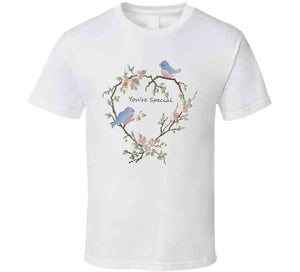 Birds - You Are Special On White Holiday Ornament