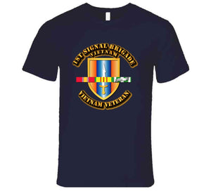1st Signal Brigade with Vietnam Service Ribbons - T Shirt, Premium and Hoodie