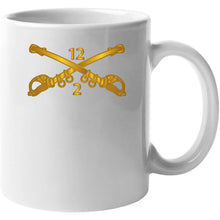 Load image into Gallery viewer, Army - 2nd Battalion - 12th Cavalry Branch Wo Txt Classic T Shirt, Crewneck Sweatshirt, Hoodie, Long Sleeve
