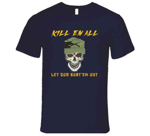 Army - Ranger Patrol Cap - Skull - Killem All - Let God Sortem Out X 300 T Shirt