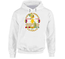 Load image into Gallery viewer, Army - Vietnam Combat Vet - 6th Psyops Bn - Usarv W Vn Svc V1 Hoodie
