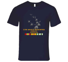 Load image into Gallery viewer, Army - 57th Assault Helicopter Co W Vn Svc X 300 Long Sleeve T Shirt
