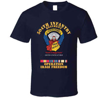 Load image into Gallery viewer, Army - 504th Infantry Regiment - Devils - Oif X 300 Classic T Shirt
