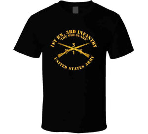 Army - 1st Bn 3rd Infantry Regt - The Old Guard - Infantry Br Crewneck Sweatshirt