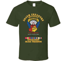 Load image into Gallery viewer, Army - 504th Infantry Regiment - Devils - Oif X 300 Classic T Shirt
