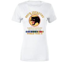 Load image into Gallery viewer, Army - 66th Infantry Div - Black Panther Div - Wwii W Ss Leopoldville W Eu Svc T Shirt
