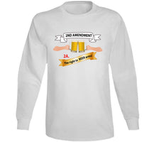 Load image into Gallery viewer, 2nd Amendment 2a - The Right To Beer Arms X 300 T Shirt
