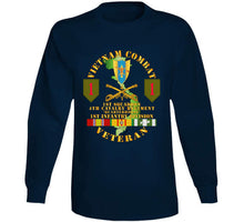 Load image into Gallery viewer, Army - Vietnam Combat Infantry Vet - 1st Squadron 4th Cav - 1st Inf Div Ssi T Shirt
